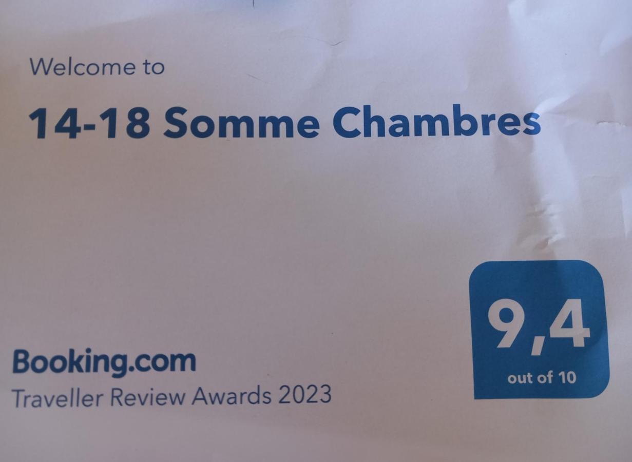 14-18 Somme Chambres Beaucourt-sur-l'Ancre Exteriör bild